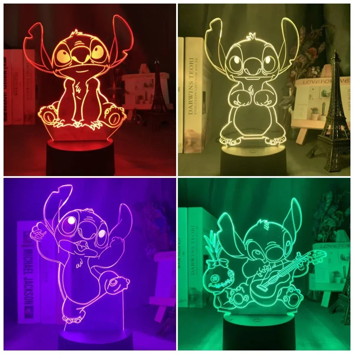 Stitch Figurine 3D LED Light